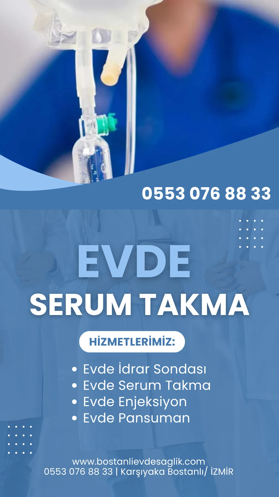 İZMİR ÇİĞLİ'DE EVDE SERUM HİZMETİ 20