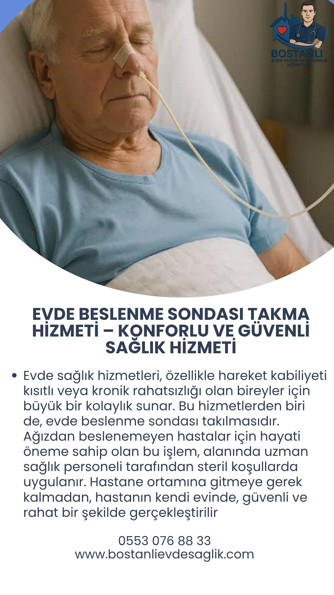 Evde Nazogastrik Sonda Takma