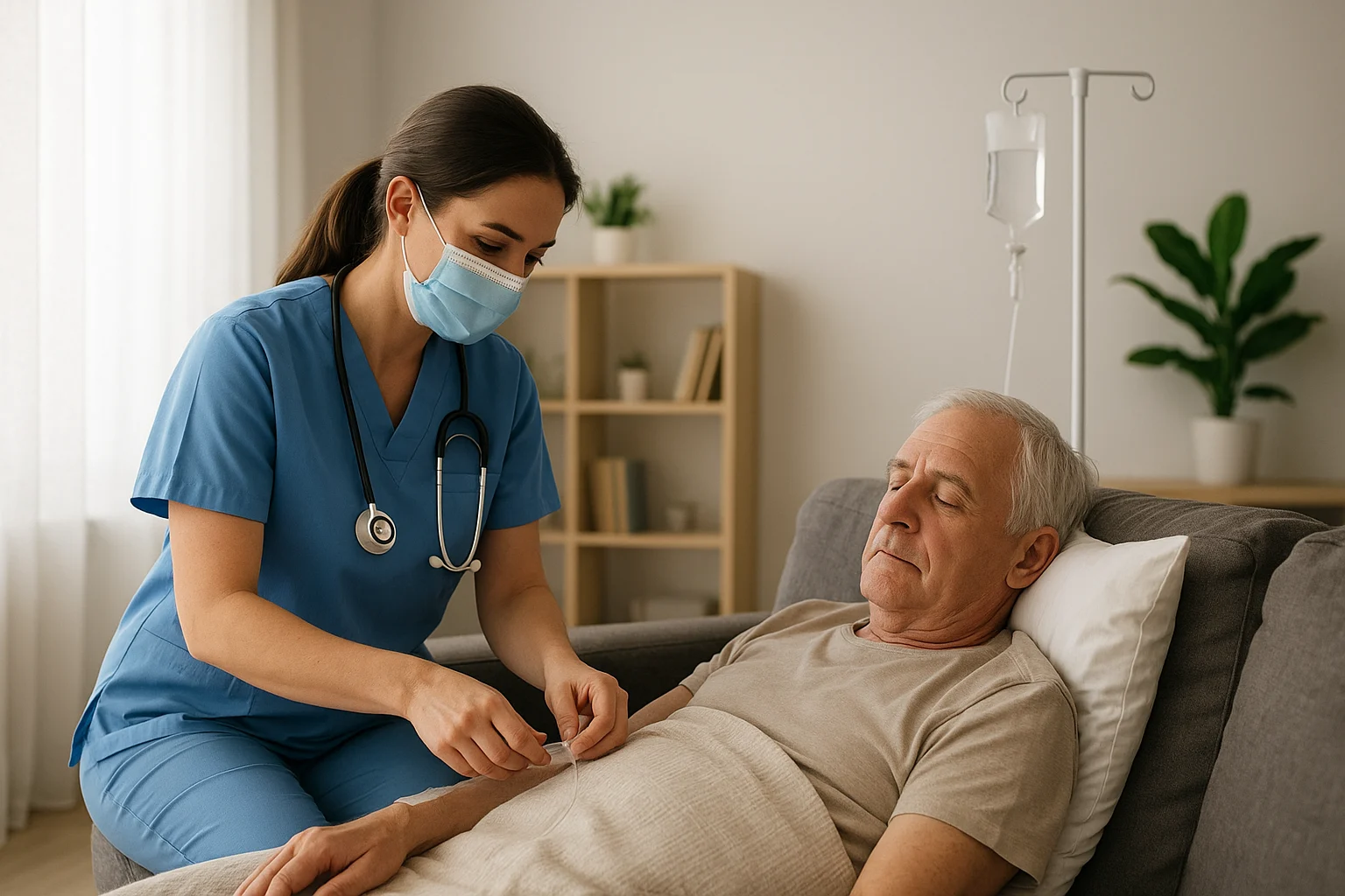 KARŞIYAKA MAVİŞEHİR EVDE SERUM TAKMA -2025