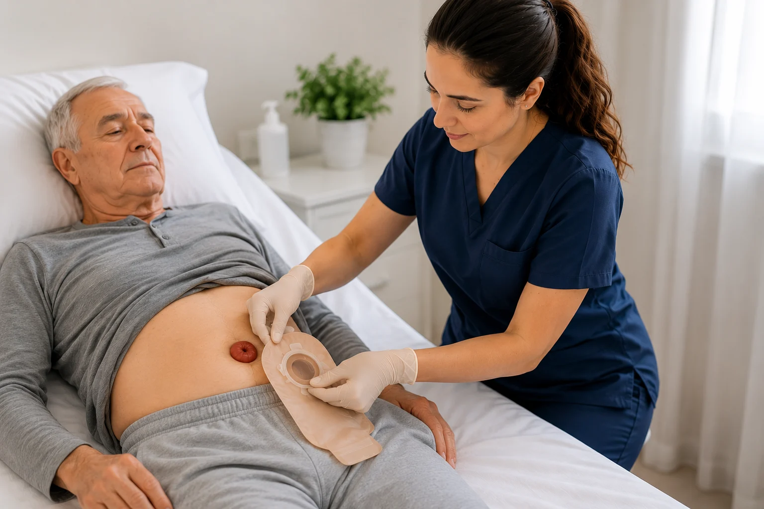 EVDE KOLOSTOMİ (STOMA) BAKIMI
