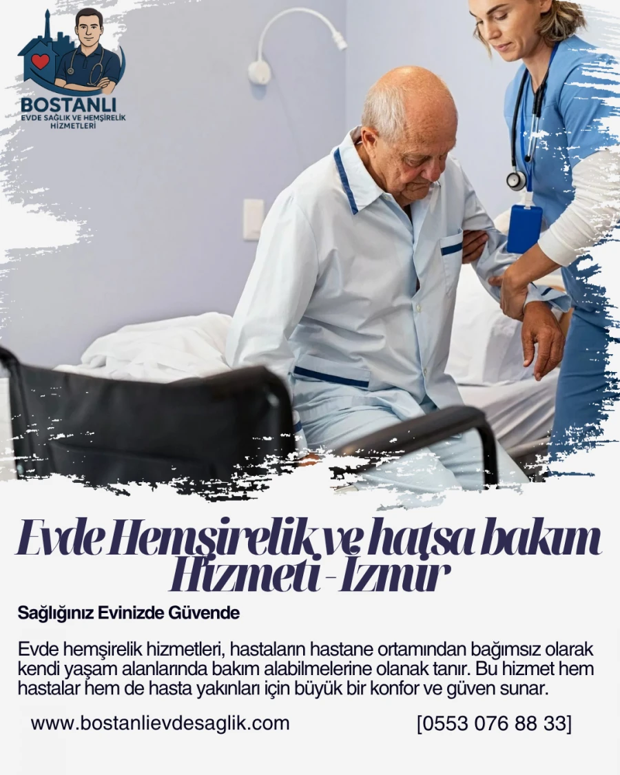 Urla’da Evde Hasta Bakım Personeli Hizmeti 2025